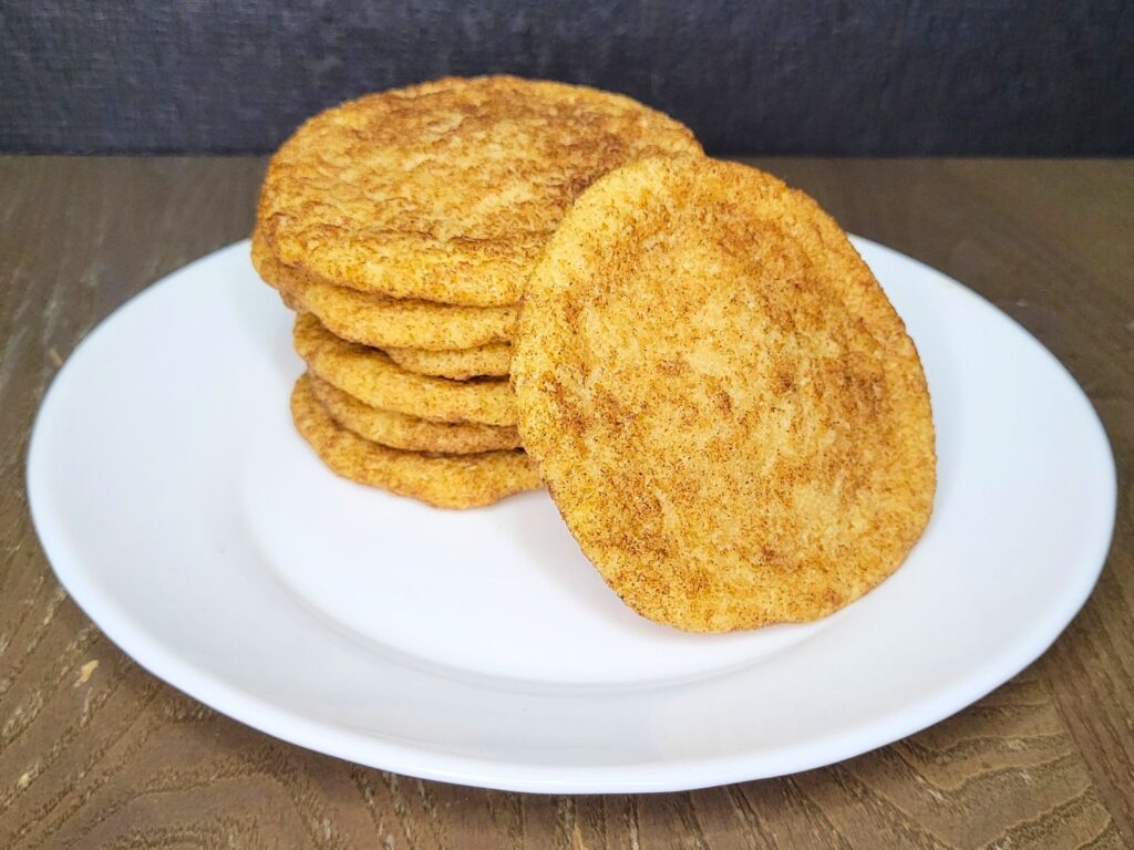 Snickerdoodles made with fresh milled flour the best chewy cookie!