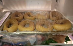 overnight ferment dough in the fridge