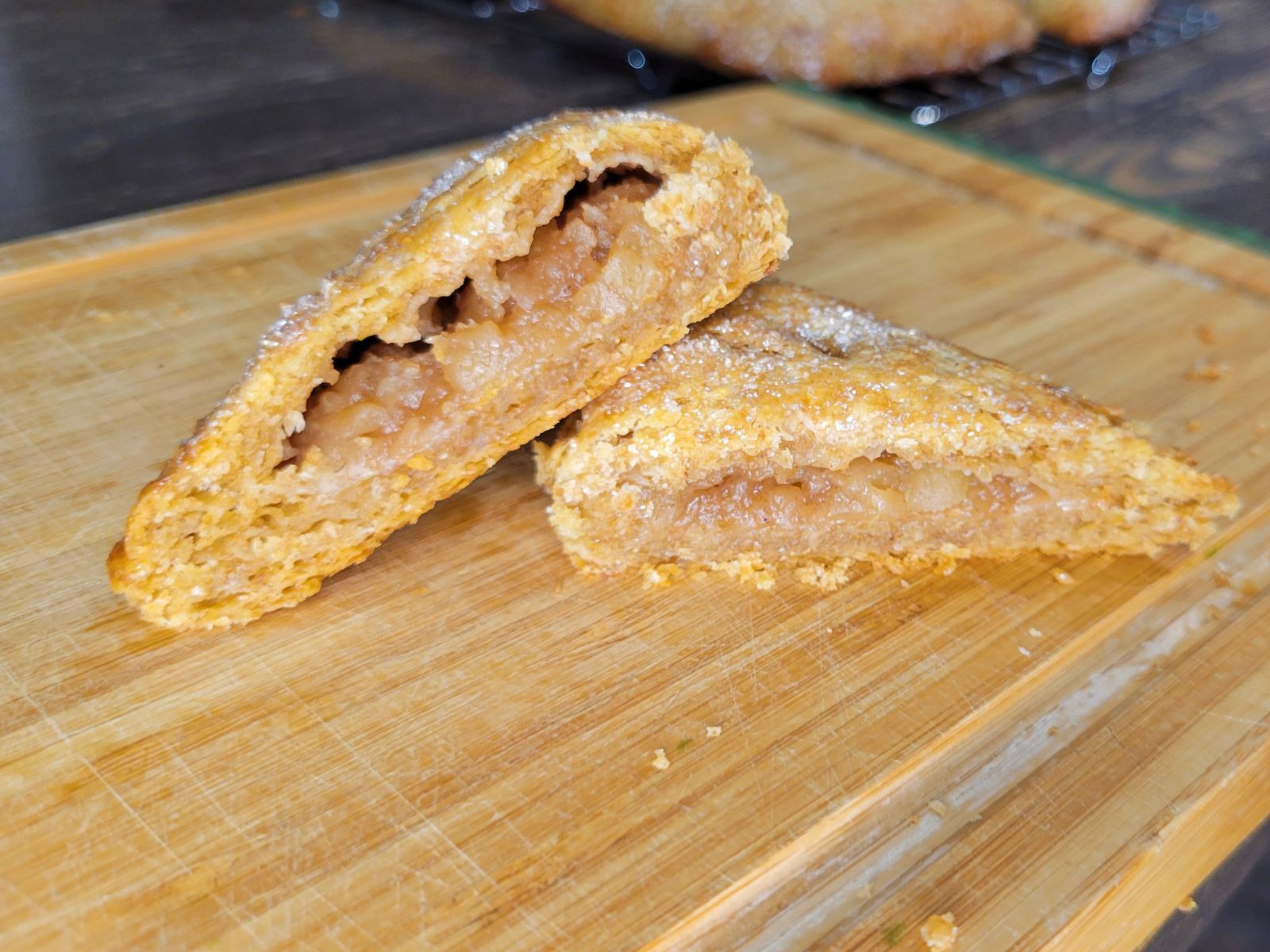 The Best Apple Turnovers Made With Fresh Milled Flour