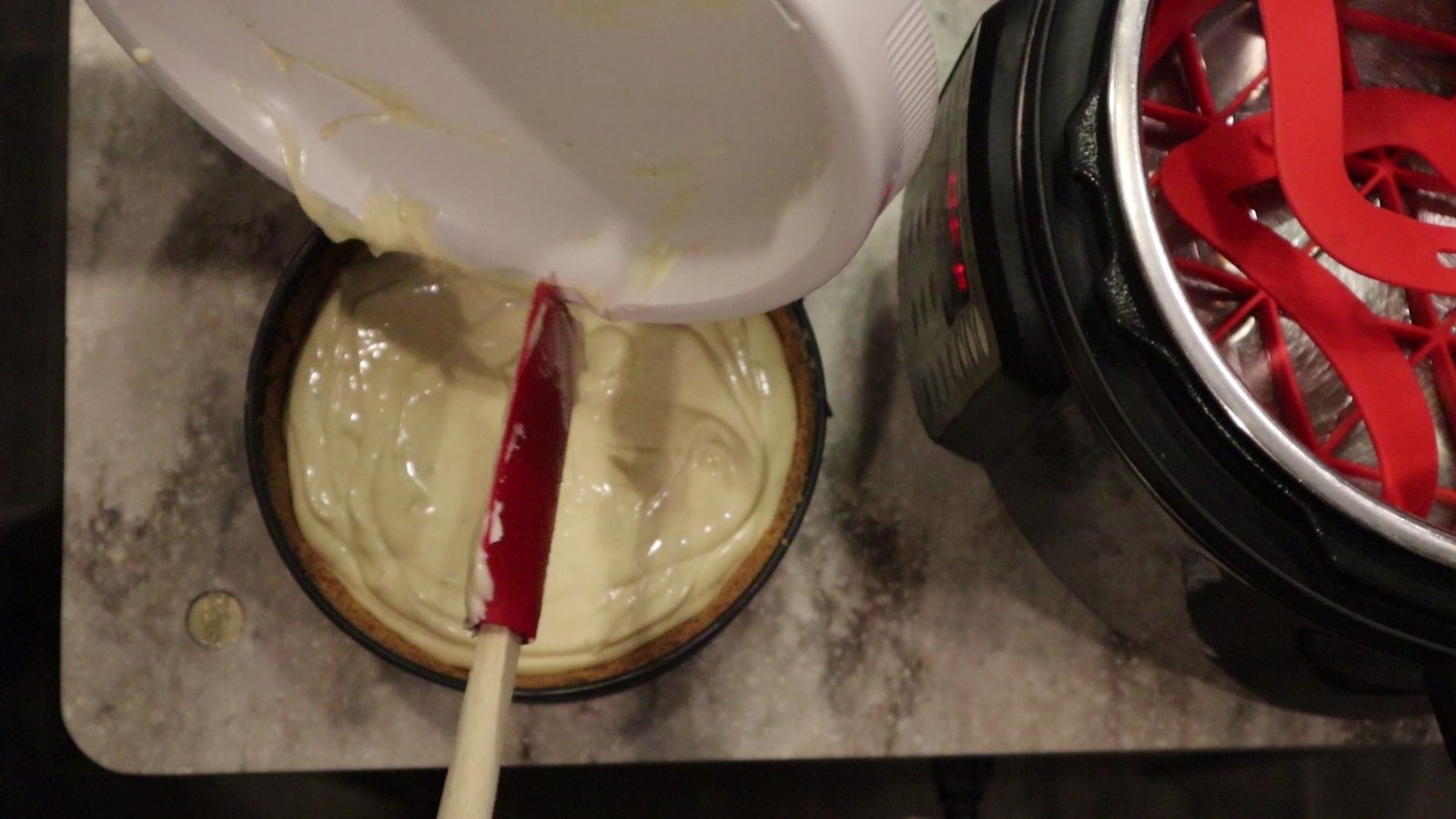 Easy Cheesecake with Fresh Milled Flour In the Instant Pot - Grains In