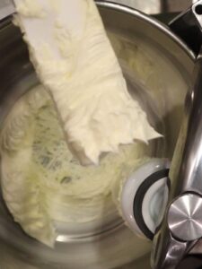 fully creamed butter