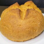 irish soda bread made with fresh milled flour boule loaf