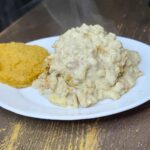 Sausage Gravy and Biscuits made with fresh milled flour