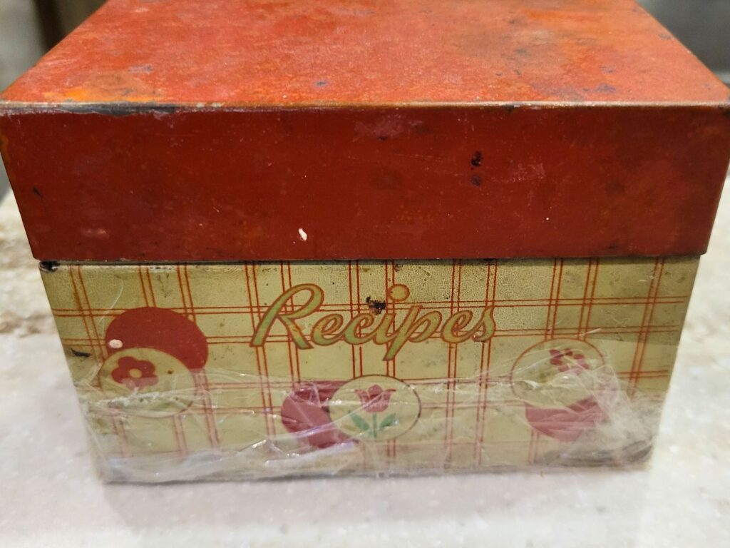 My Grandma's recipe box