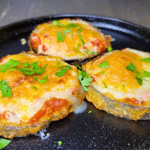 Eggplant Parmesan Made With Fresh Milled Flour