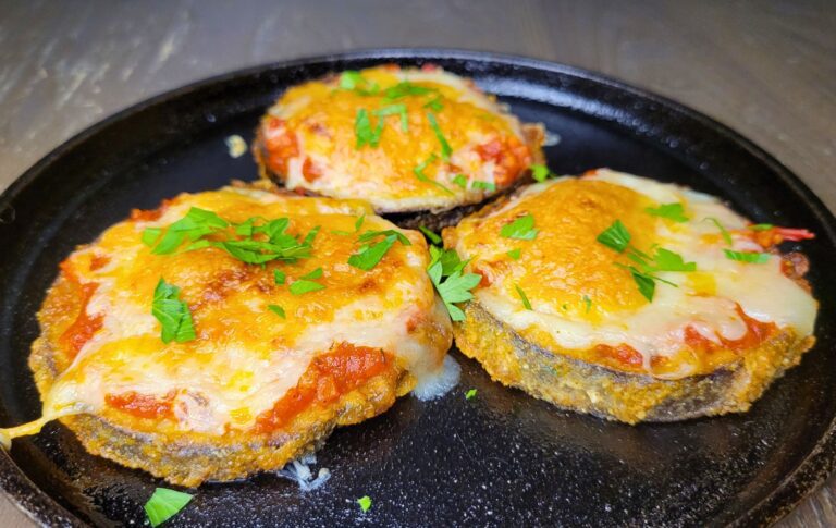 Eggplant Parmesan Made With Fresh Milled Flour