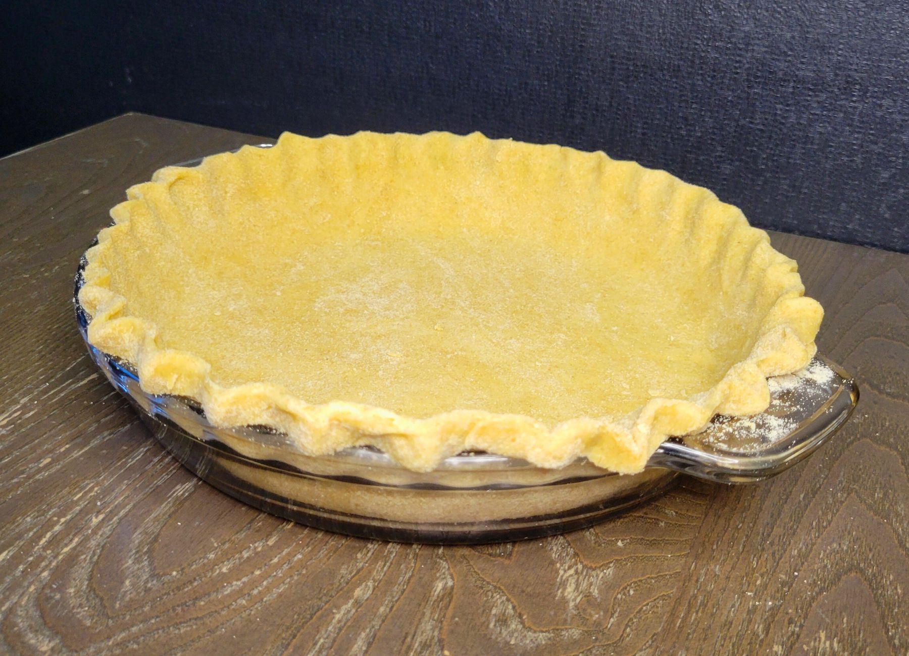 fresh milled flour pie crust Kamut