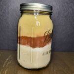 Fresh Milled Flour Dry Chocolate Cake Mix in a Mason Jar
