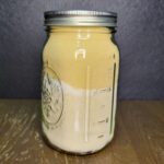 Fresh Milled Flour Dry Yellow Cake Mix in a mason jar