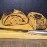 Cinnamon Raisin Sourdough Bread With Fresh Milled Flour