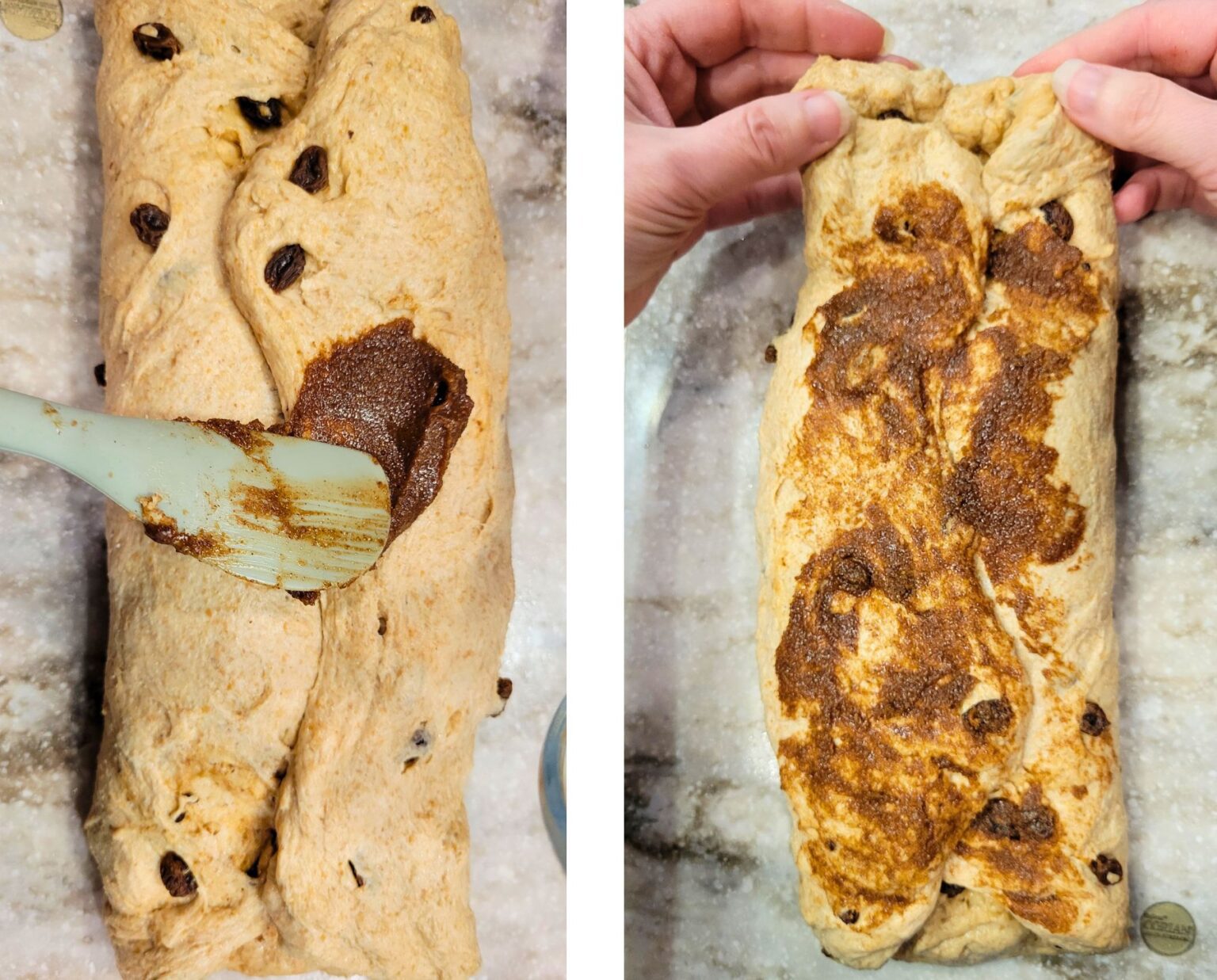 Cinnamon Raisin Sourdough Bread Made With Fresh Milled Flour - Grains ...