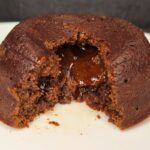 fresh milled flour chocolate molten lava cake