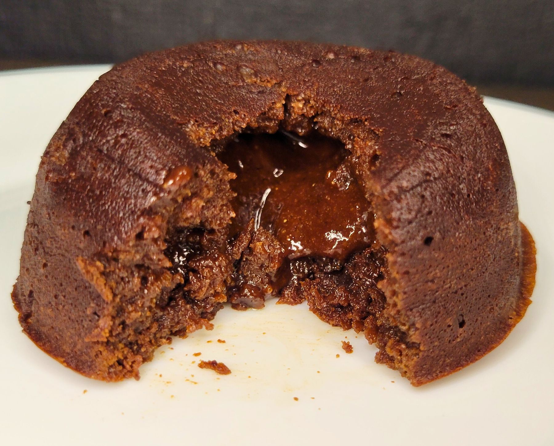 fresh milled flour chocolate molten lava cake