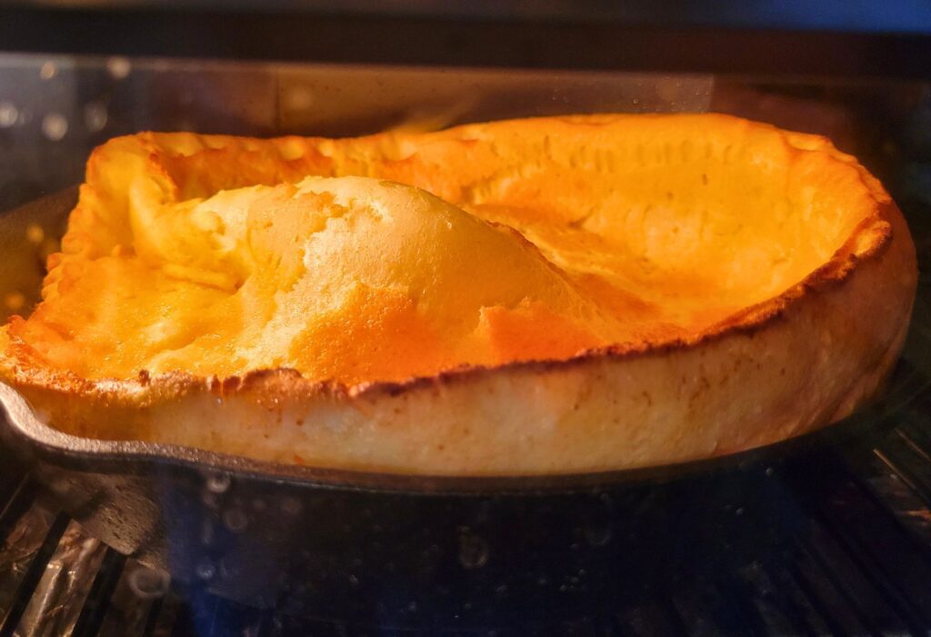 watching the this puff up in the oven is so fun
