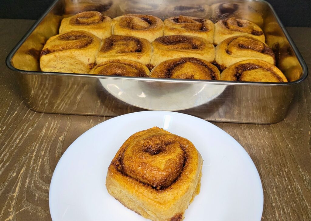 FMF sourdough cinnamon rolls