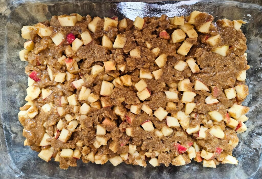 batter before baking