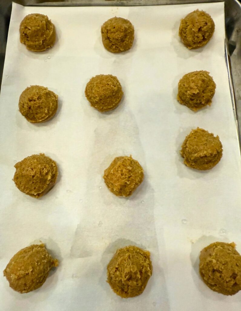 cookie dough balls
