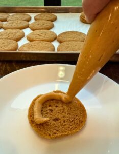 filling fresh milled flour nutter butter peanut butter sandwich cookies