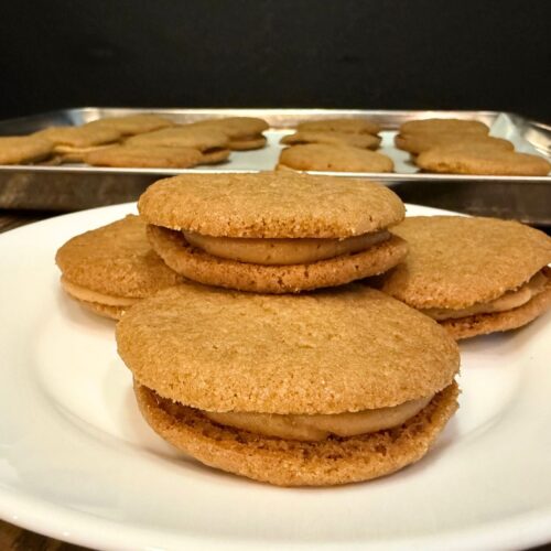 nutter butter peanut butter sandwich cookies made with fresh milled flour