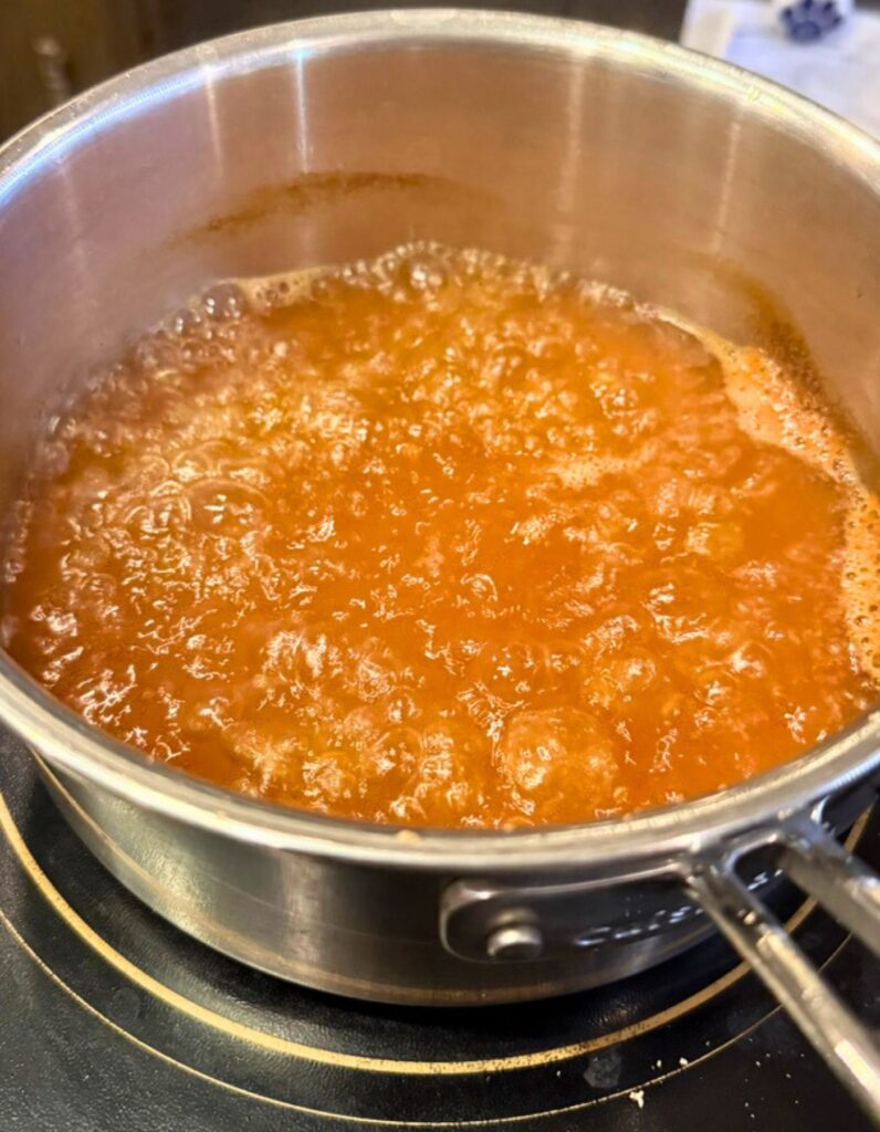 boiling down apple cider