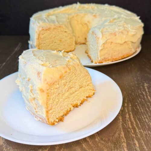 Angel Food Cake Made With Fresh Milled Flour