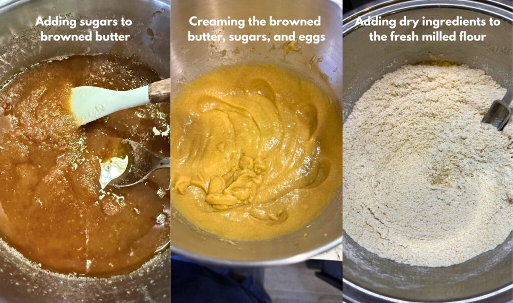 preparing the ingredients