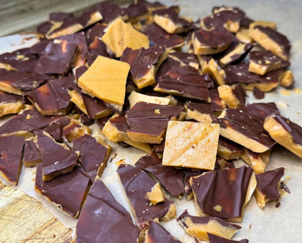 toffee bits heath bar copy cat recipe