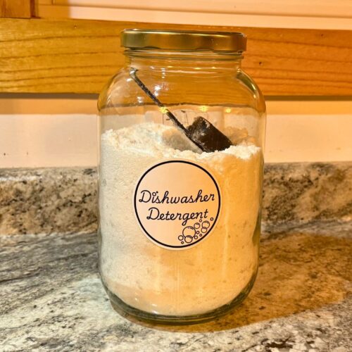 Dishwasher detergent homemade