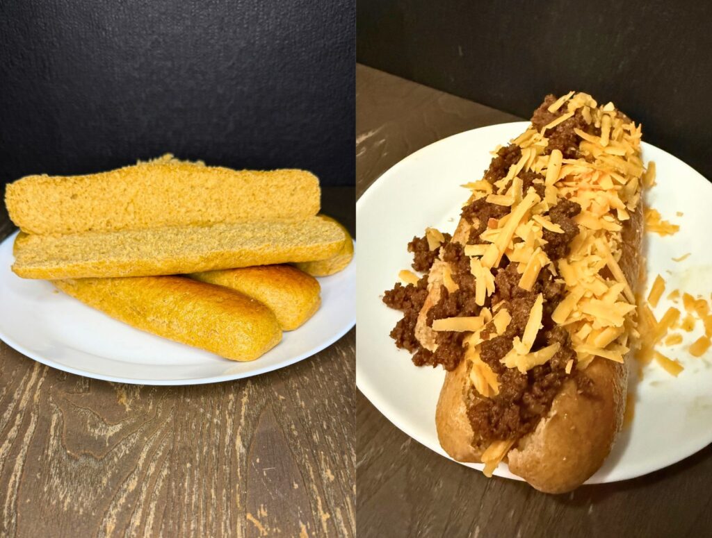 fresh milled flour hot dog buns tangzhong method