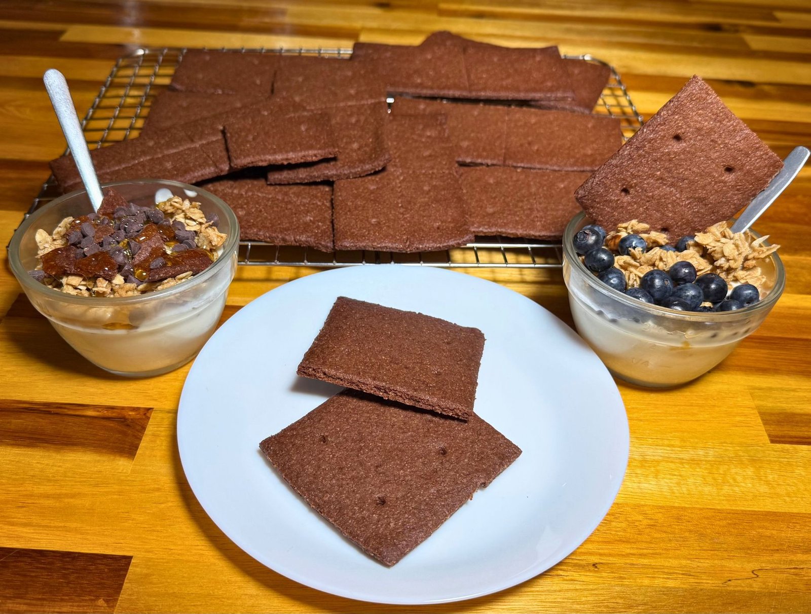 Chocolate Graham Crackers Made With Fresh Milled Flour | Fresh Milled ...